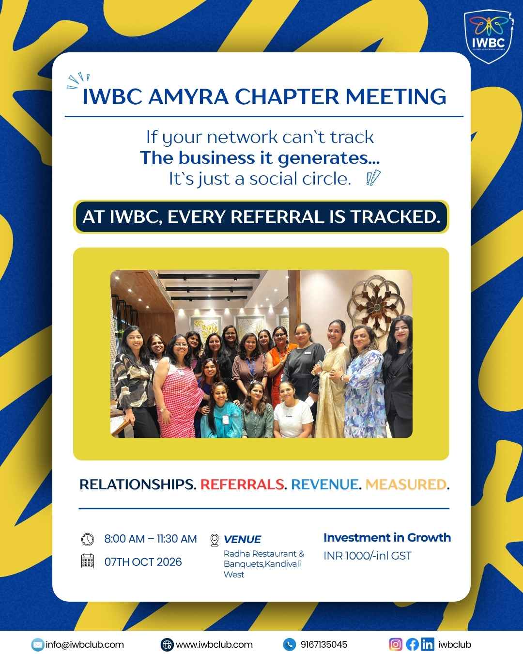 Chapter Amyra Board Meet